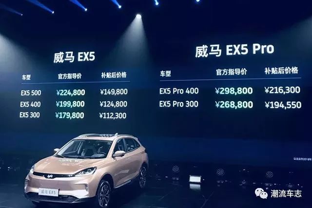 威马EX5补贴后价格，新能源汽车市场的新动态